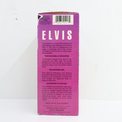 Elvis Lives! 3 VHS Set Passport International Rahway NJ Good Used - Picture 2 of 5