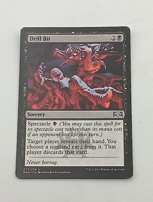 Magic the Gathering Einzelkarte Drill Bit bespielt