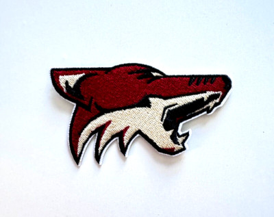 Arizona Coyotes Team NHL Logo Ice Hockey  zum Aufbügeln Aufnäher Patch USA