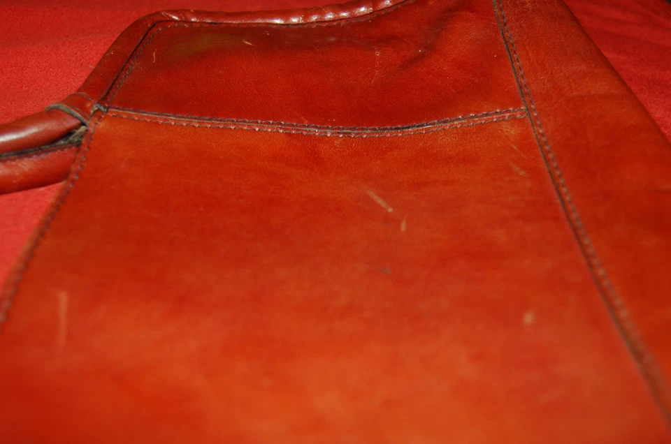 Petit sac MANFIELD Paris made in Italy - marron - Photo 2/4