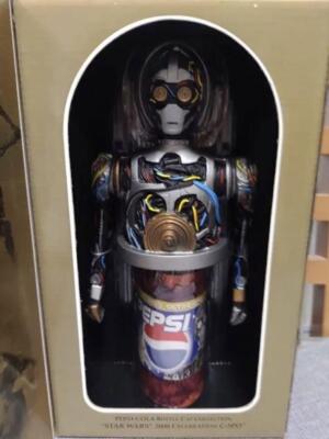 Not for Sale Pepsi Star Wars C3PO Sound BIG Bottle Cap Valuables 
