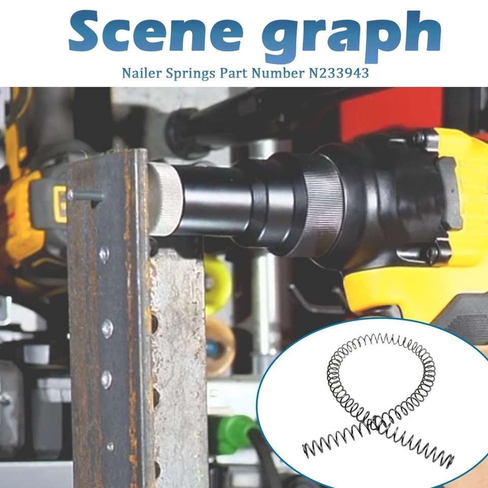 N233943 N386480 Return Springs For DeWalt Cordless Framer Nailer, 12