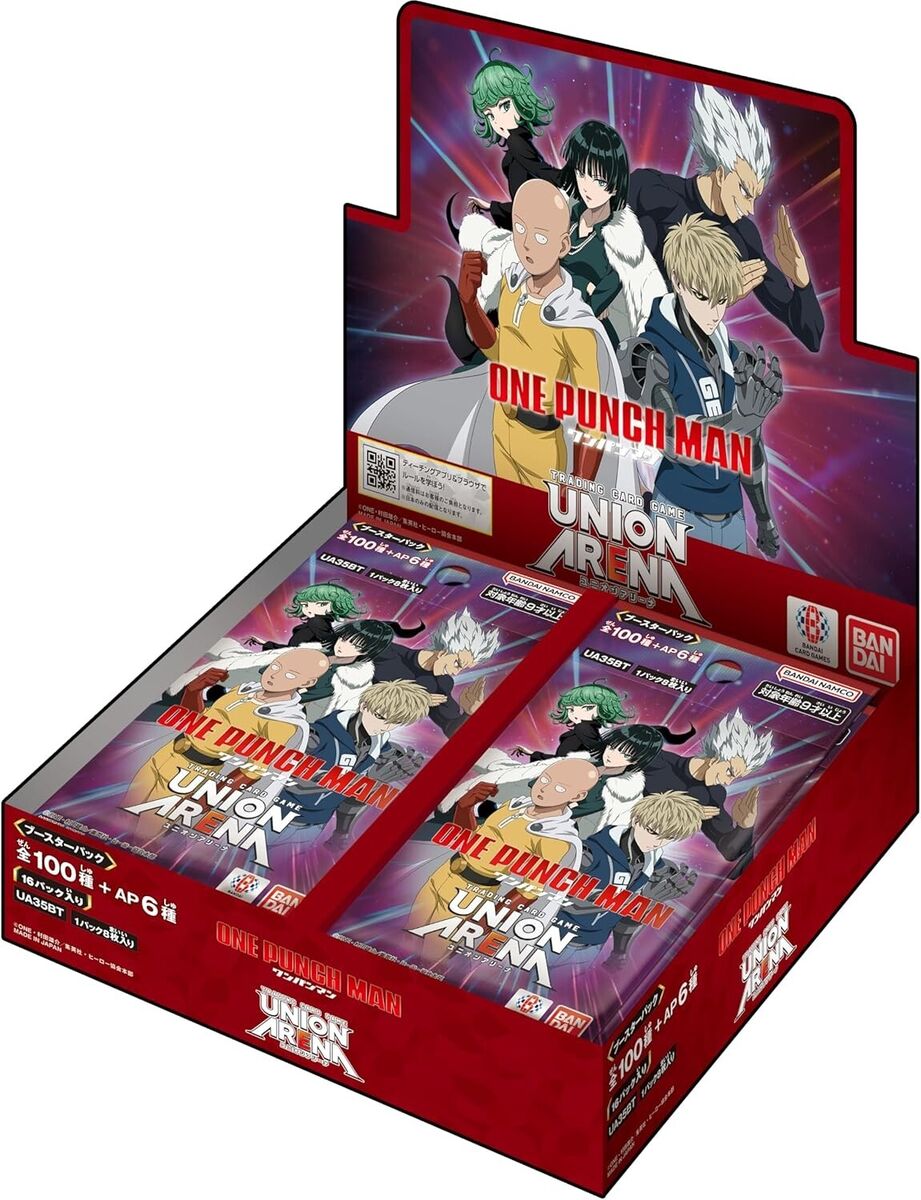 UNION ARENA Pre order UA35BT One Punch Man Box Card Game UNION ARENA Pre order UA35BT One Punch Man Box Card Game