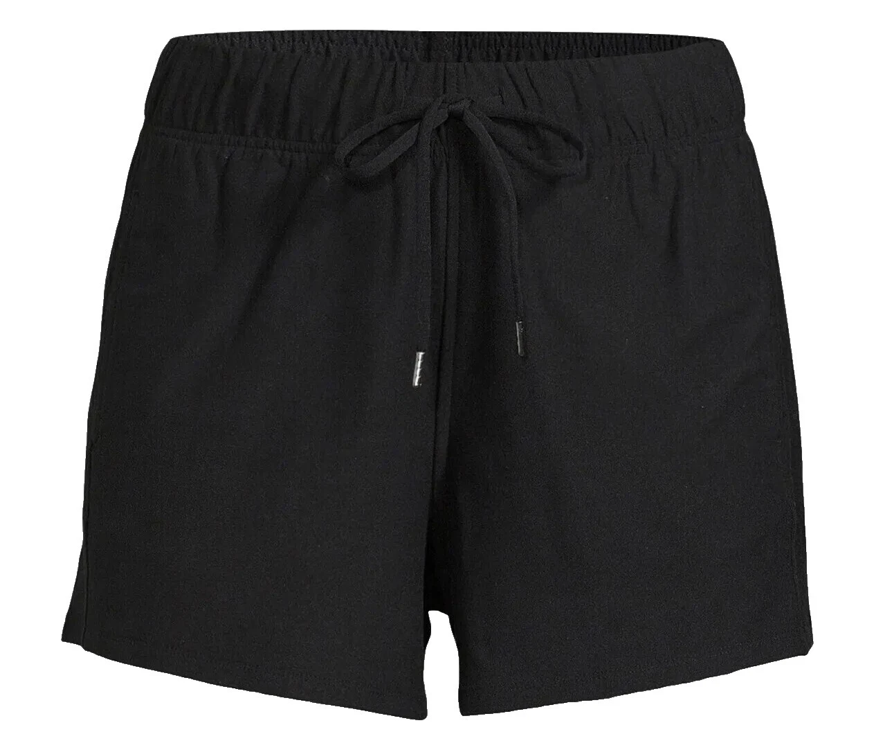 Poliéster Pantalones cortos para mujer Negro Athletic Works