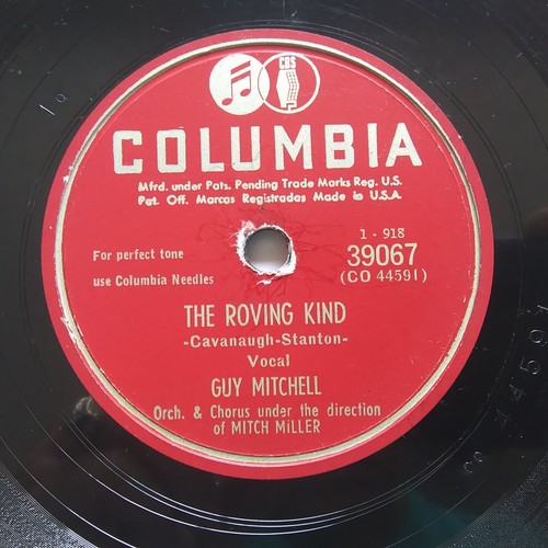 Sigman Mars-Buy Mitchel My Heart Cries For You 10" 78 RPM 39067 Columbia Records - Picture 4 of 4