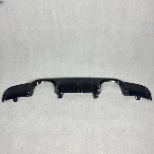 Carbon Fiber Rear Bumper Lip Splitter For BMW 3 Series M3 E90 E92 E93 - Picture 10 of 12