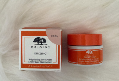 Origins GinZing Brightening Eye Cream Ginseng Cool 0.5 oz 15ml 