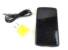 Nexus 5 Google LG-D820 Black 16GB Smartphone Cell Phone AC Adaptor Cord Case