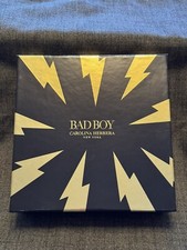 Carolina Herrera Bad Boy  50ml And 10ml  Eau De Toilette, 100ml Deodorant Spray