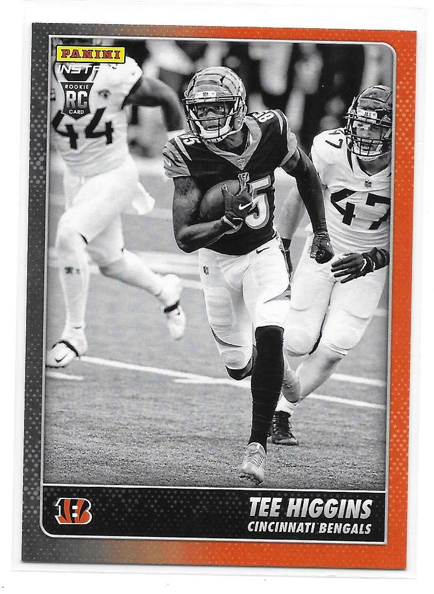 2020 Panini Instant Tee Higgins Black & White Limited Print RC /518