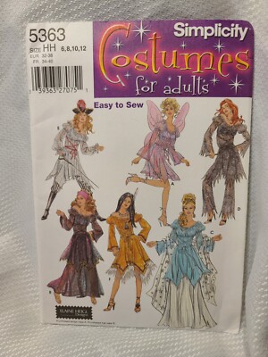 Simplicity Mixed Lot Of (7) Sewing Patterns From The 2000's