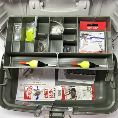 Plano Fishing Tackle Box Storage BIG ONE TRAY Plastic w new Supplies Craft Hobby