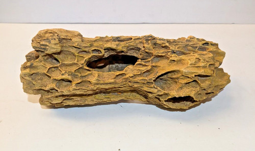 Synthetic Resin Tan-Colored Driftwood Decoration - Realistic Look - 13" x 5" x 5