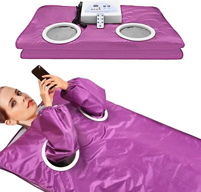 Infrarot Saunadecke Blanket Heizdecke Heizmatte Abnehmen Fitness Slimming