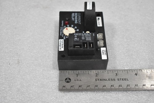 CR MAGNETICS CR4395-EL-120-110-C-CD-ELR-I AC CURRENT SENSING RELAY, 120 VAC - Picture 5 of 5