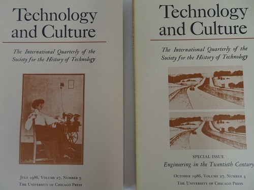 Technology & Culture Quarterly 12 issues 1984 1985 1986 Society History Chicago - Picture 7 of 7