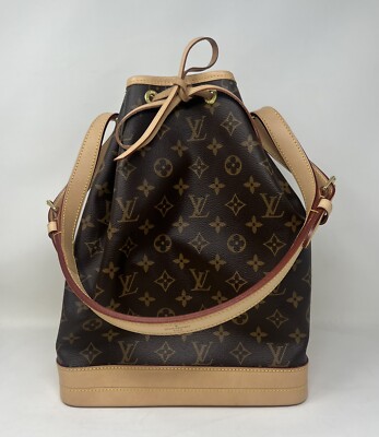 LOUIS VUITTON Monogram Noe Bucket Bag Authentic M42224 | eBay