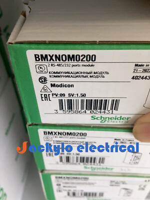 1pc New in box Modicon BMXNOM0200 Expedited Shipping 12 months warranty