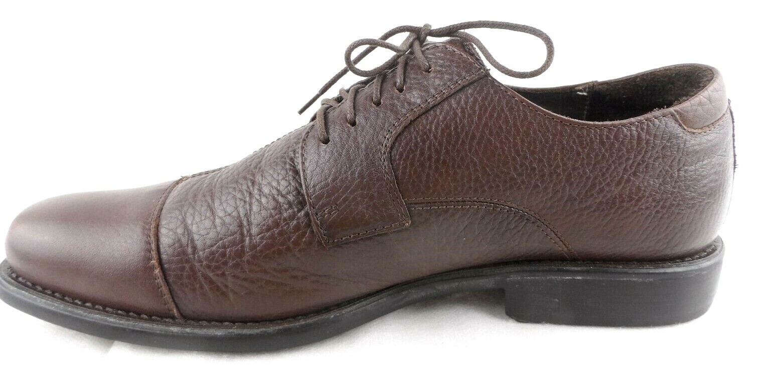 SAOLA Abito Oxford scarpe Johnston & Murphy Flex da uomo 9 5 m marrone morbido in pelle di pecora