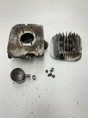83 1983 Yamaha Tri Moto 175 YT175K OEM Cylinder Head Jug Sleeve Piston 65.9mm