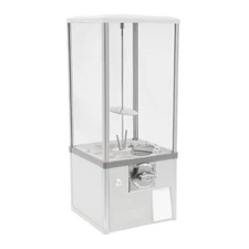 25 in Commercial Vending Machine Vending Machine Candy Vending Machine White