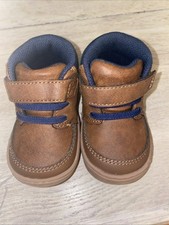 Stride Rite 3m Us Toddler Ankle Boots Branly Surprize Brown Tan Strap Boys