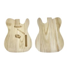 Blank Paulownia Wood Electric Guitar Body Bolt-On Heel for DIY Unfinished