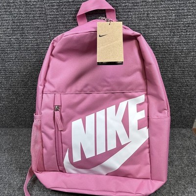 Nike Elemental Backpack Kids Sports Bag Casual Travel 20L Pink NWT DR6084  646