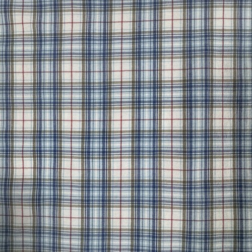 Peter Millar Crown Crafted Performance Button Up Shirt Men's L Blue Plaid Golf - Picture 2 of 8