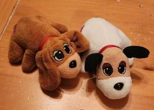 Pound Puppies Mini Classics Lot Of 2 Plush Puppies 4.5  