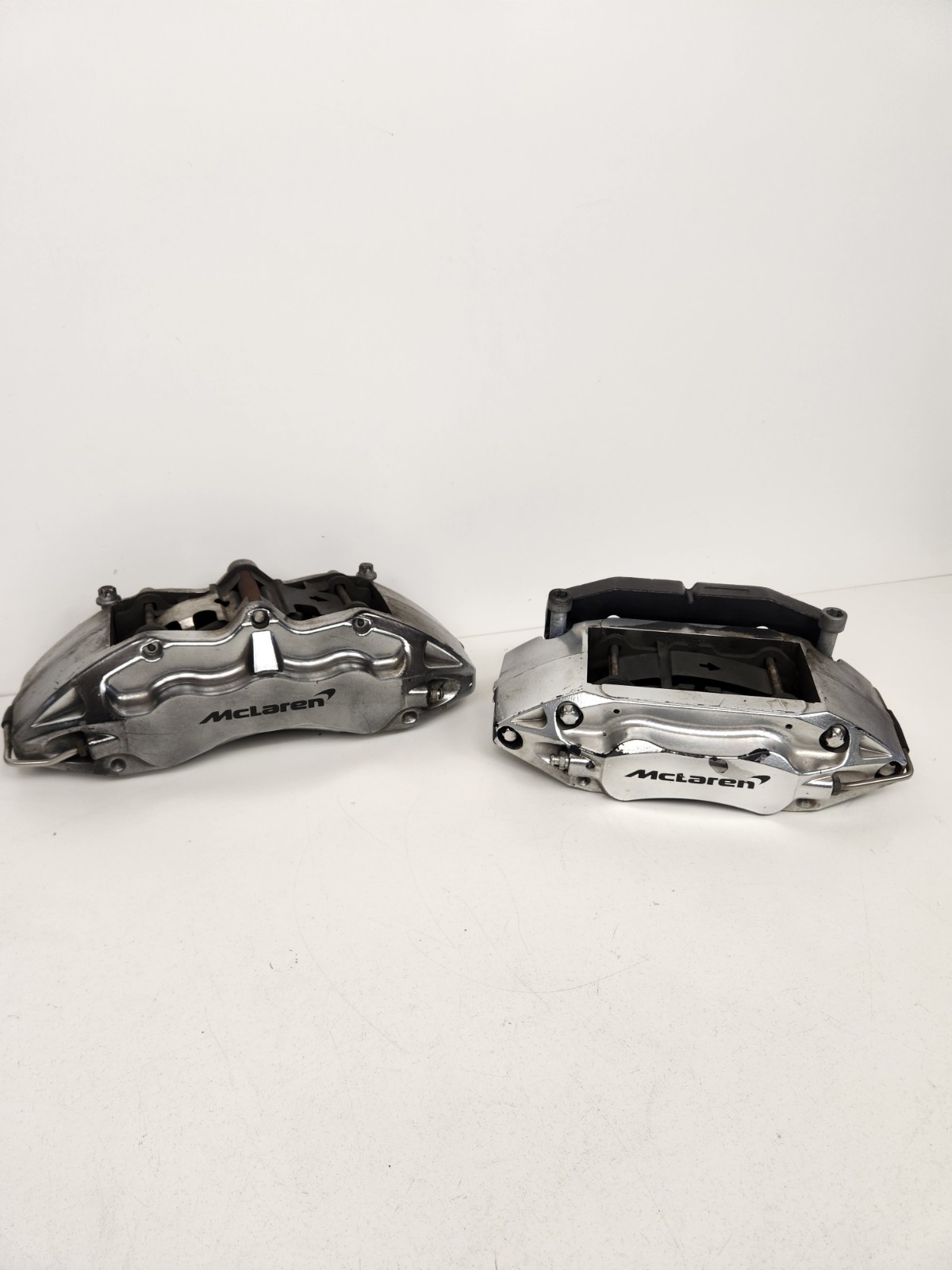 McLaren MP4-12C 2012-2014 Front Brake discs Set Silver