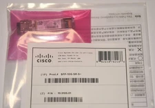 NEW Sealed Cisco SFP-10G-SR-S 10G-SR 850nm 300m MMF LC SFP+ Transceiver *US Ship