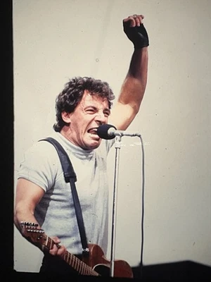 Bruce Springsteen Fotografische Transparenz Original Positiv 35mm Um 1986 - Bild 1 von 4