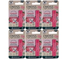 Oyess Soin Lèvres Avec Bio Huile de Pépins Framboise 6 X 4,8g Sans Mikroplastik