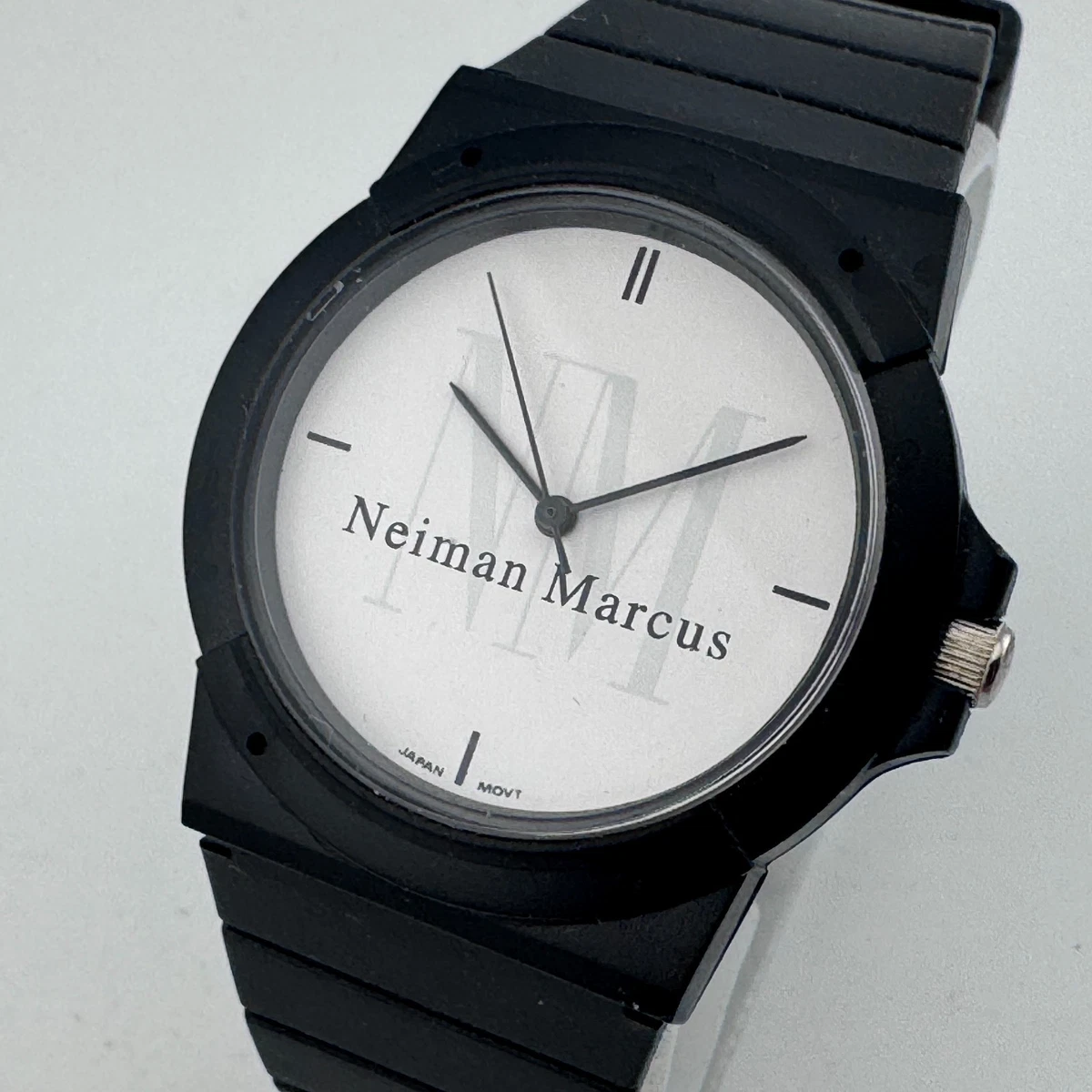 NEIMAN MARCUS BOCA Classics Rainbow Dial Festive Watch Mens Big Rocks with Rainbow Multicolor Rhinestone Bezel  main image 2