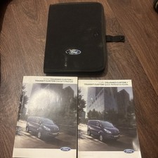 Ford Toureno Custom, Transit Custom 2013-on Owners Booklet Manual Handbook