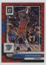 2022-23 Panini Donruss Optic Red Wave Prizm Aaron Wiggins #56 7mb