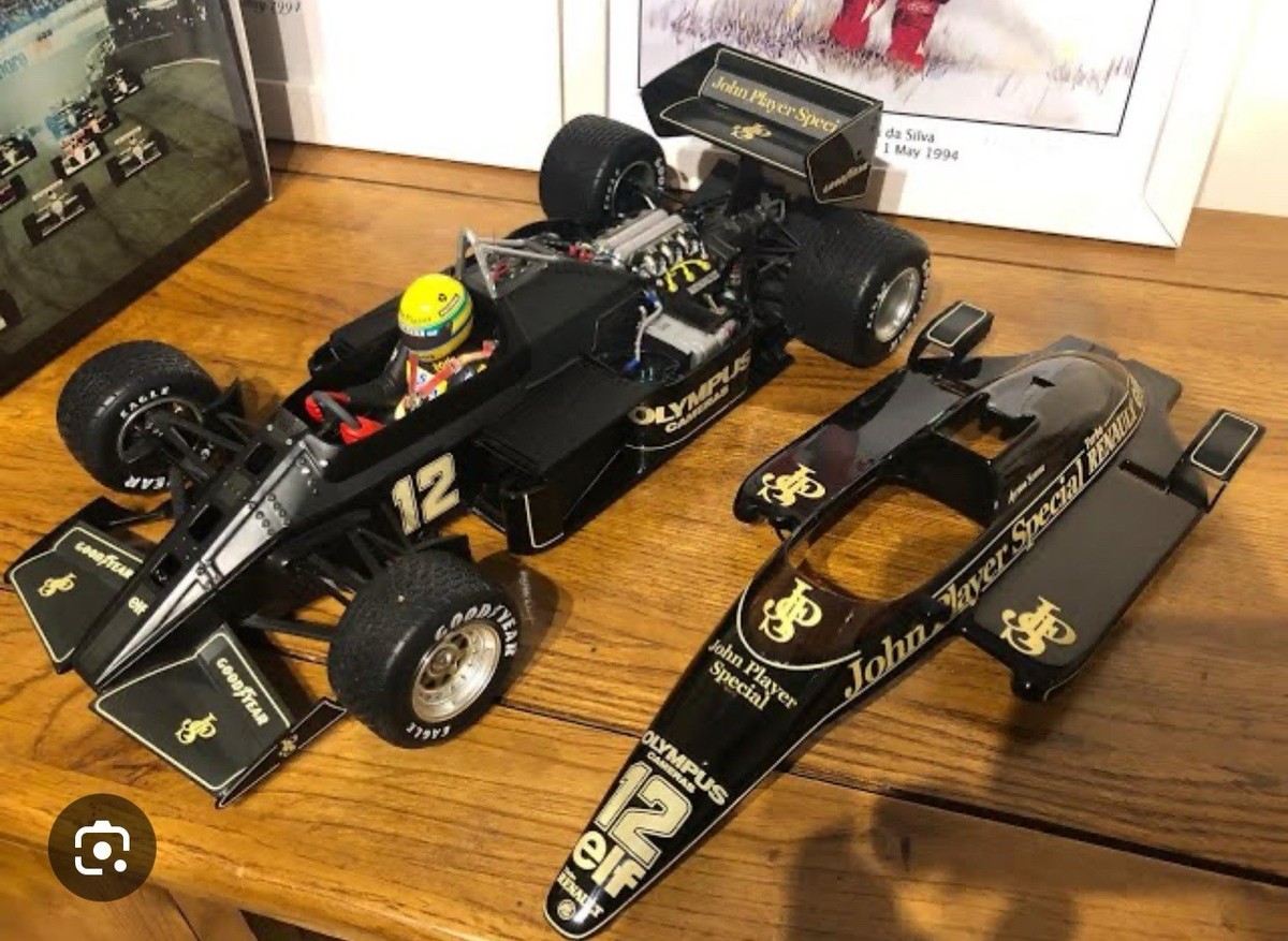 Ayrton Senna Lotus 1/12 Full JPS | eBay
