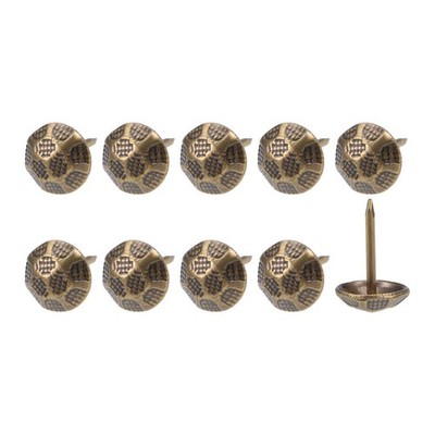 Upholstery Nail Tacks (11x17x3.5mm) 130Pcs, Iron Thumb Push Pins