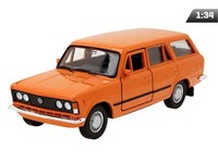Modellauto Fiat 125P Kombi 1:34 Metall, TüRen Zum ÖFfnen