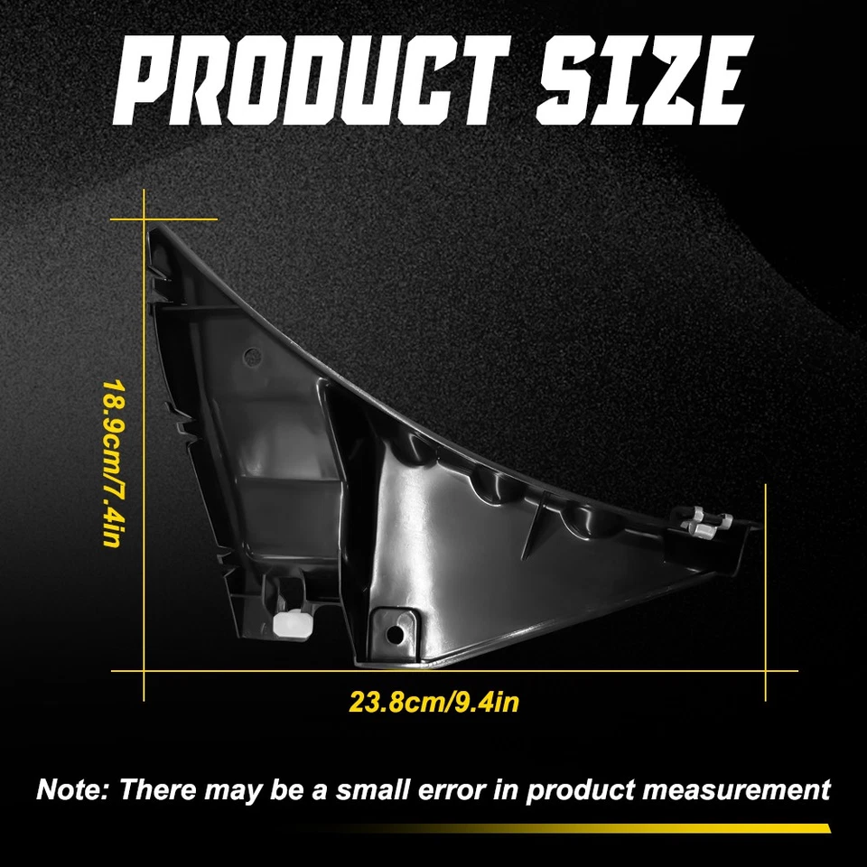 2 PIEZAS PARA FORD MUSTANG 2010 2011 2013 2014 PARACHOQUES DELANTERO DERECHO E IZQUIERDO EOA Foto 3 de 4