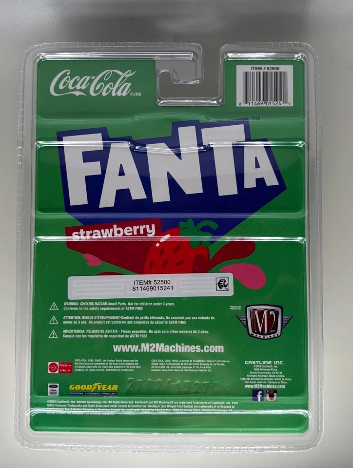 2025 M2 Machine Fanta 1969 Ford Mustang Funny Car A56 NIB 1/64 - Image 3 of 4