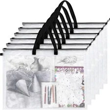 Windyun 6 Pcs Art Portfolio Bag Bulk 24 x 36 Inch Large Posters Storage Bag B...