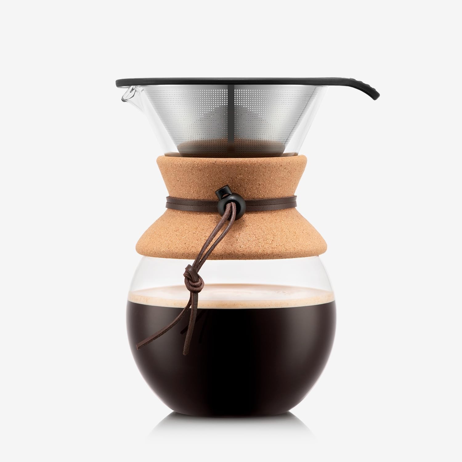 : Stainless Steel Filter & Cork Design