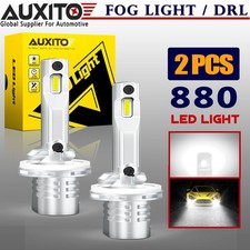 2x Auxito 880 893 899 Led Fog Driving Light Bulb Conversion Kit 6500k White 100w 2x Auxito 880 893 899 Led Fog Driving Light Bulb Conversion Kit 6500k White 100w