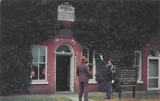 Vintage Virginia Postcard Jefferson Davis Casemate Fort Monroe Old Point Comfort