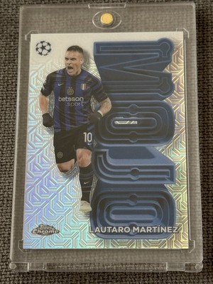 2024-25 TOPPS CHROME UCC MOJO LAUTARO MARTINEZ CASE HIT INTER MILAN