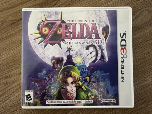 The Legend of Zelda: Majora's Mask 3D (Nintendo 3DS, 2015) CIB, Tested/Works