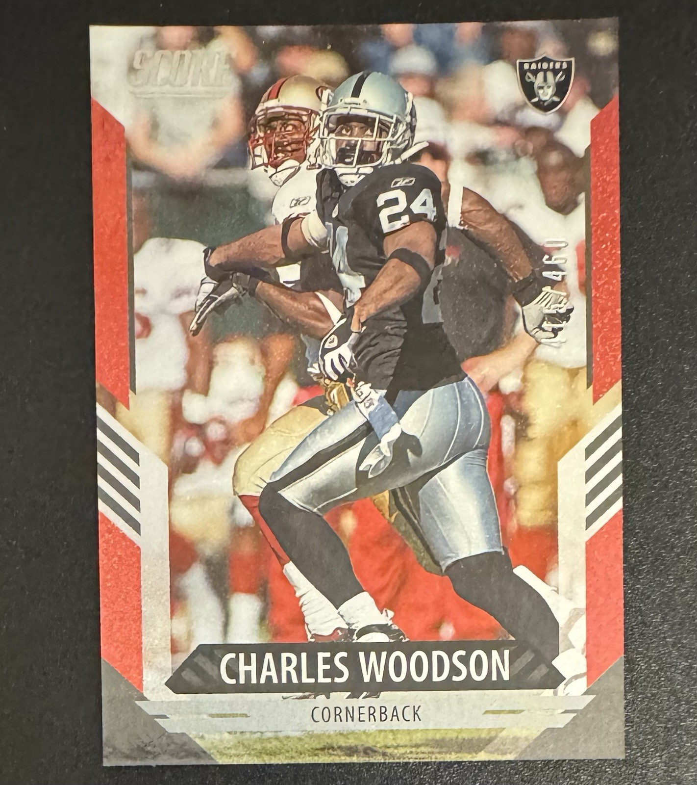 Charles Woodson 2021 Score Red Dots /460 #300 - Oakland Raiders
