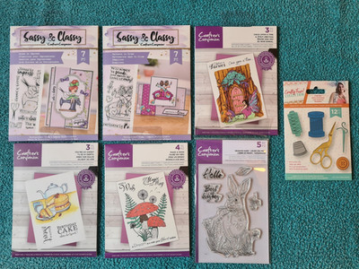 Crafter's Companion Papercraft Stanzenpaket x 7, Bastelspaß!/Frech & Edel, NEU